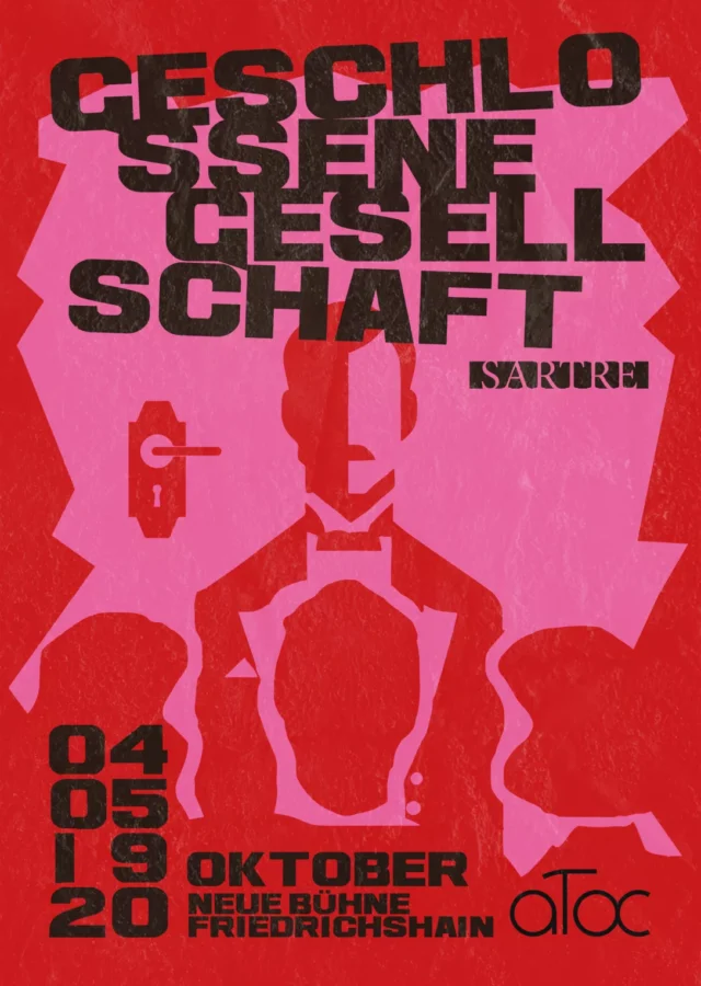 Plakat: Geschlossene Gesellschaft